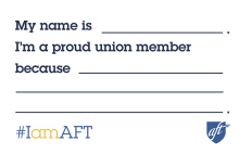 I am a proud union member